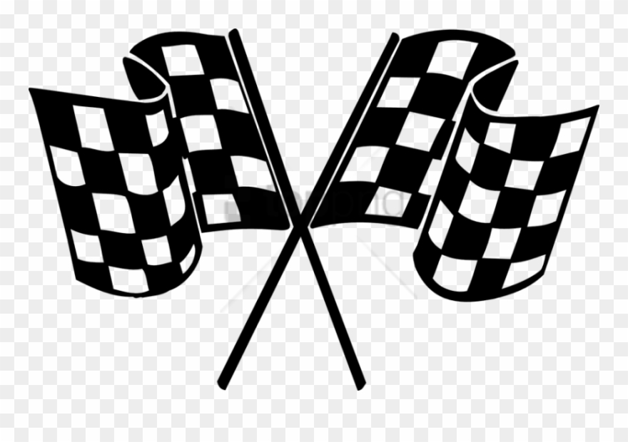 Free Png Finish Line Clip Art Png Png Image With Transparent - Checkered Flag Png