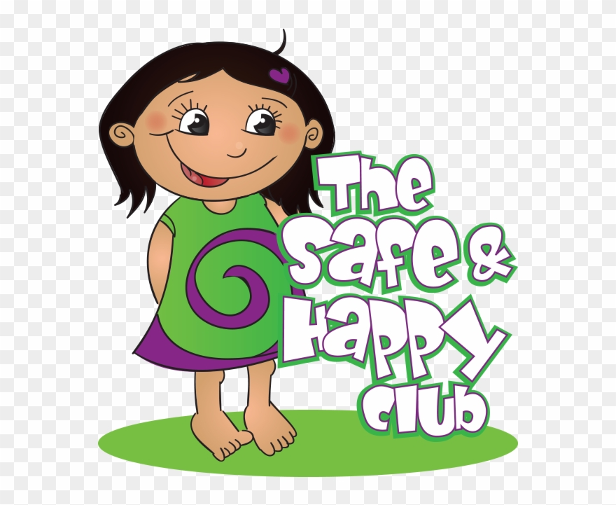 The Safe And Happy Club Logo - Cartoon Clipart