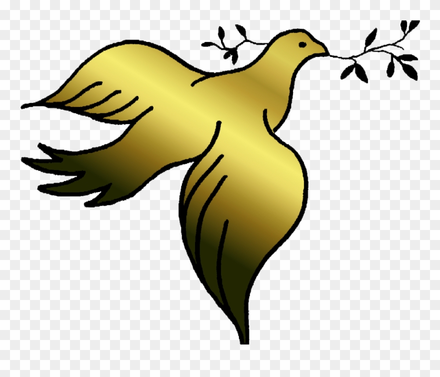 Debora Christy Love - Dove With Olive Branch Jpg Clipart