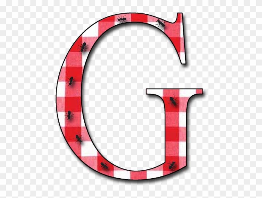 Picnic Alphabet Letters - Letter Clipart
