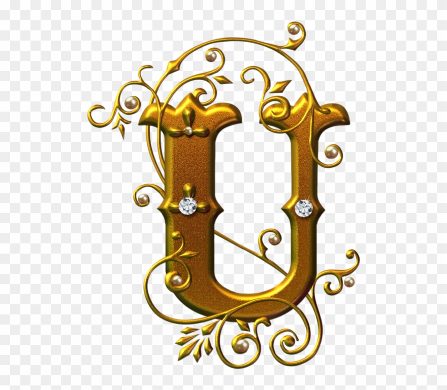 Abc Font, Flower Alphabet, Letter Art, Alphabet Letters - Alfabeto Lindo Dourado Clipart