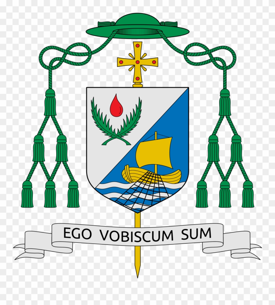 Bishop Oscar Jaime Florencio Coat Of Arms Clipart
