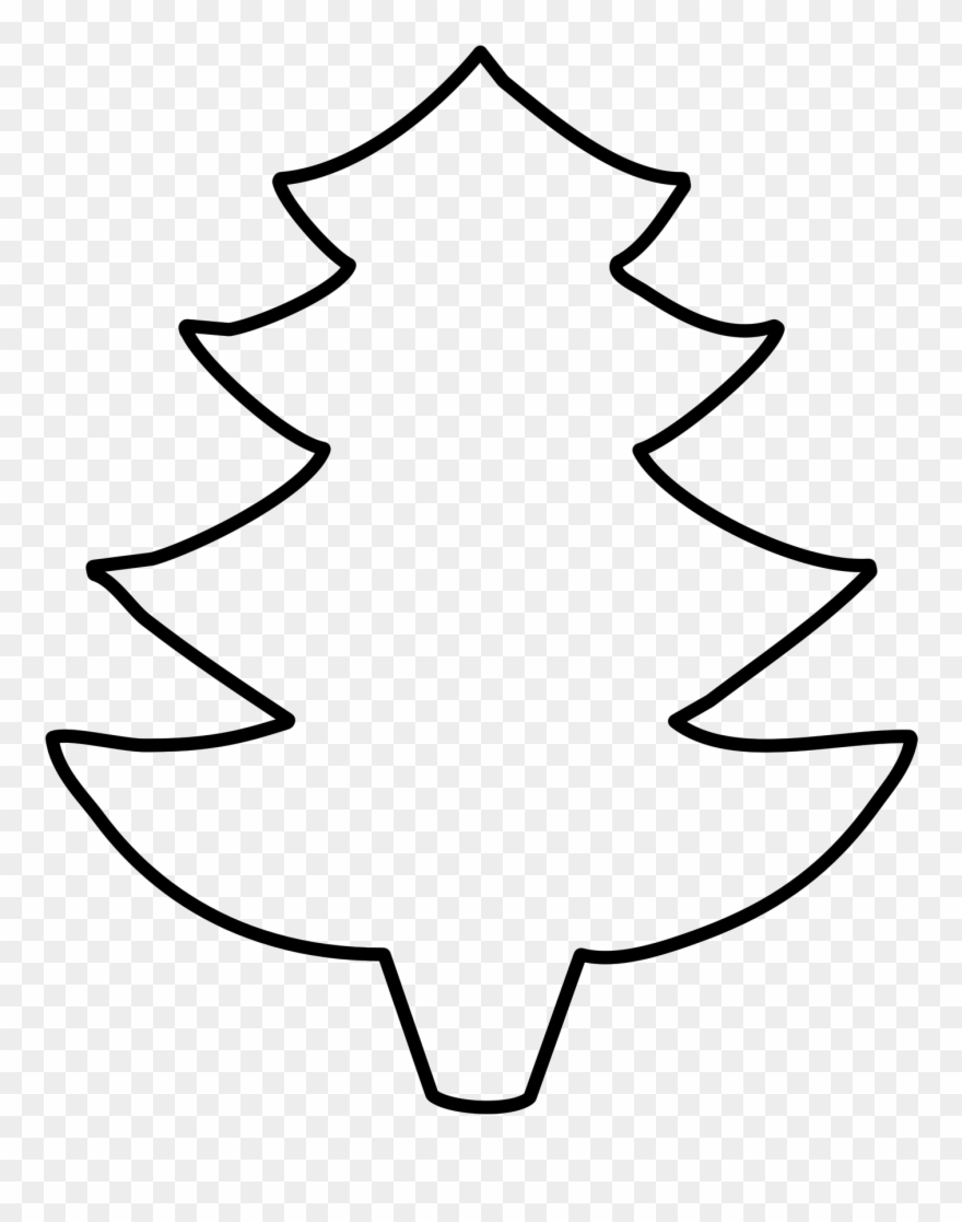 Diy Bastelideen, Dekoideen Innen Tannenbaum Vorlage - Шаблон Елки Clipart