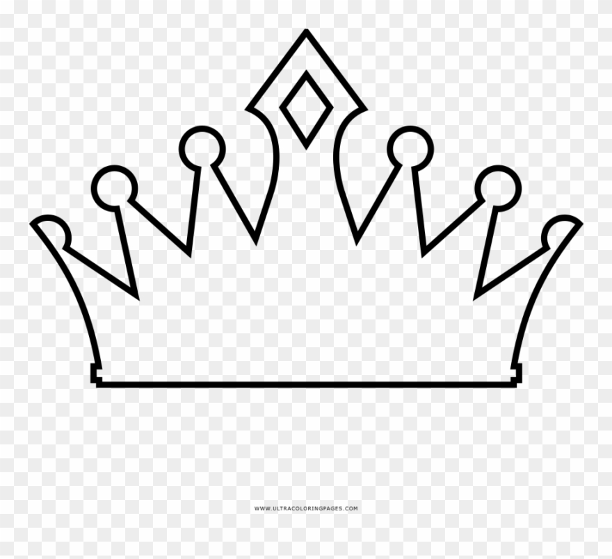 Ultra Coloring Pages - Crown Coloring Book Clipart