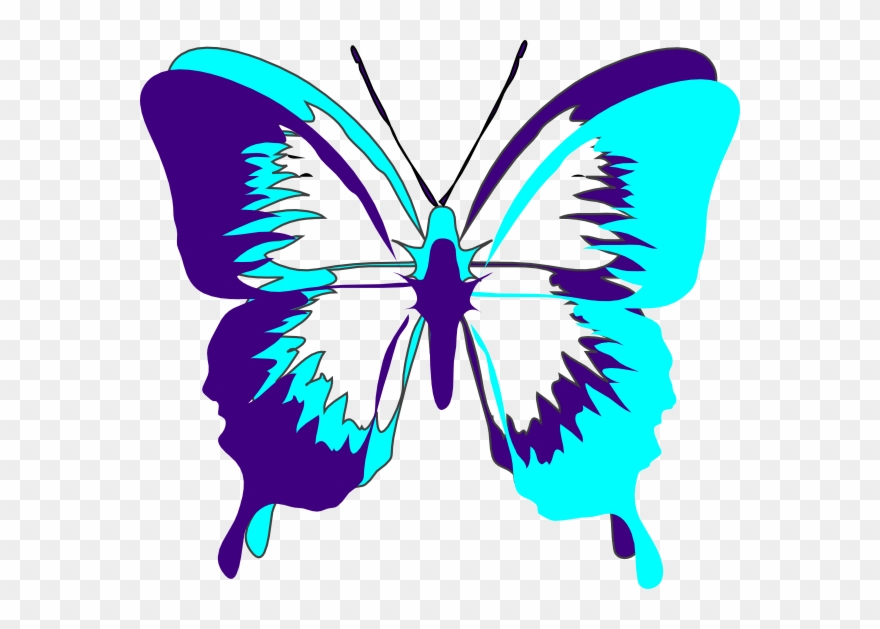 Small Butterfly Clip Art Free - Butterfly Silhouette Clip Art - Png Download
