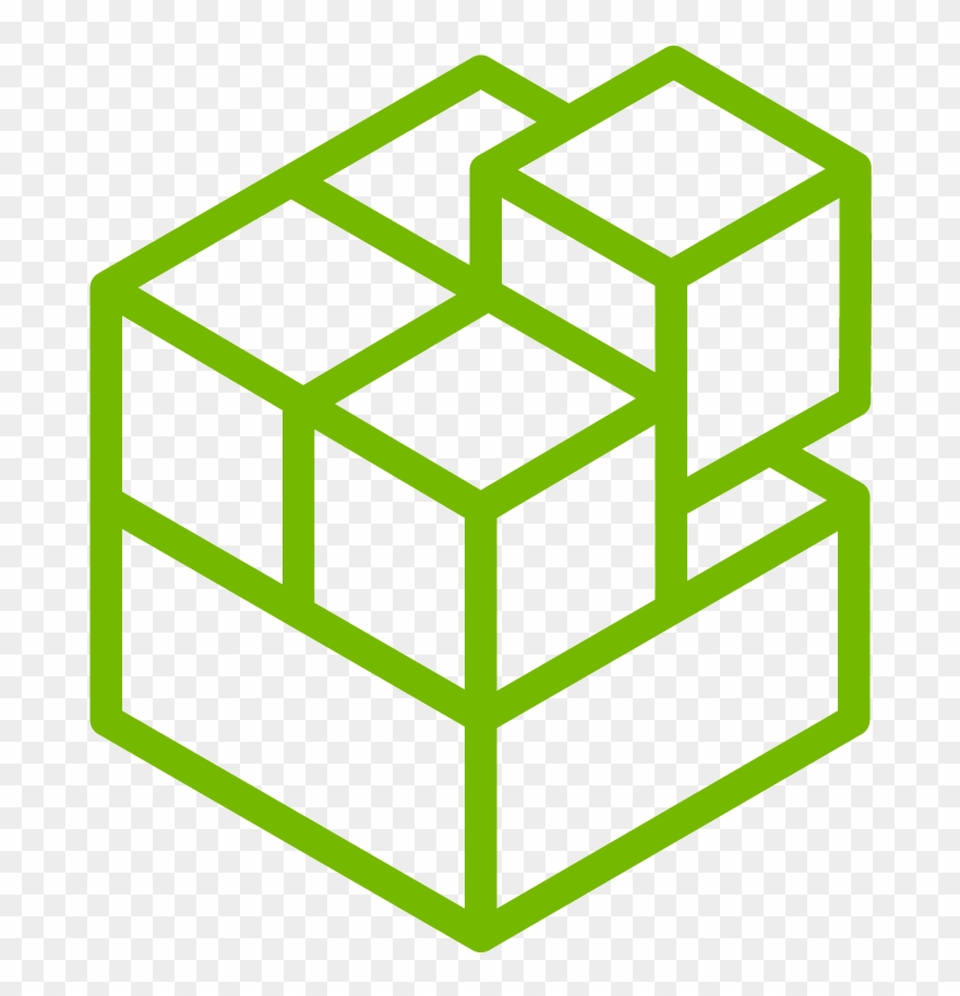 Gpu-accelerated Containers - Rubiks Cube Coloring Page Clipart