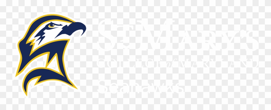 Full Color White, Png - St Mary's College Of Maryland Seahawk Clipart
