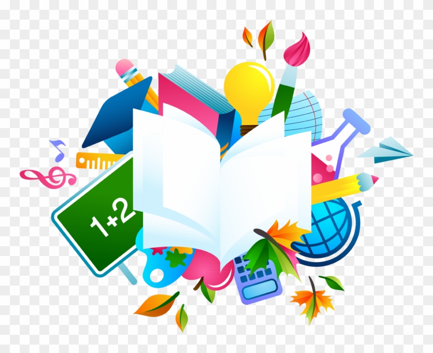 0 901bf B934bf75 Orig - School Page Background Design Clipart