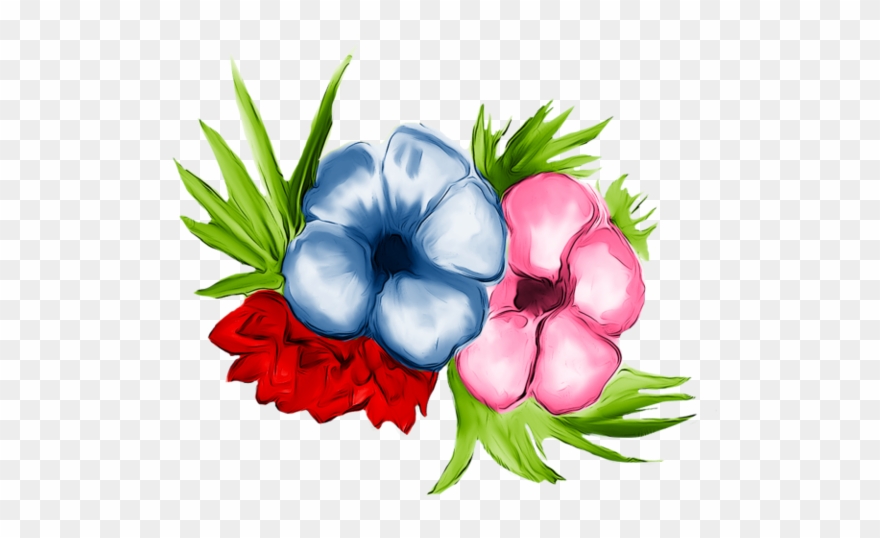 Hawaiian Hibiscus Clipart