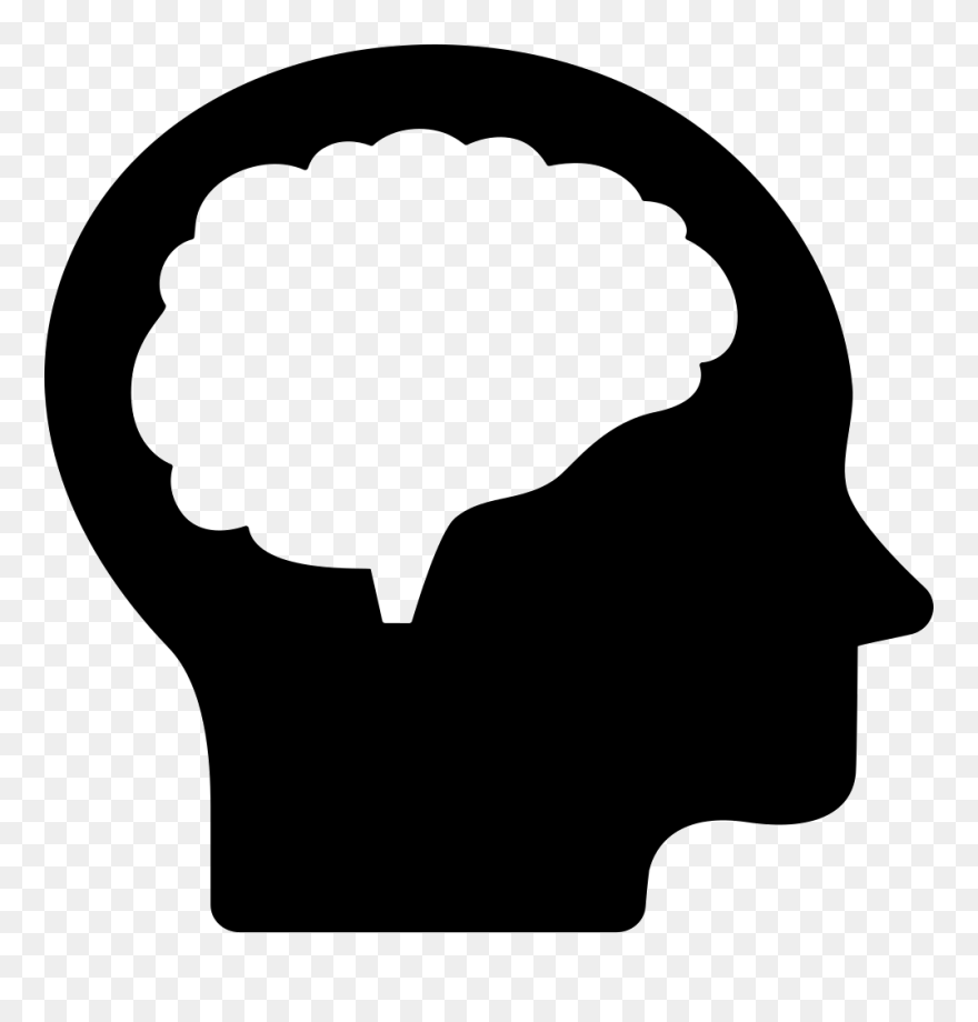 Cwm Vannes Picto Cerveau - Brain In Head Icon Clipart