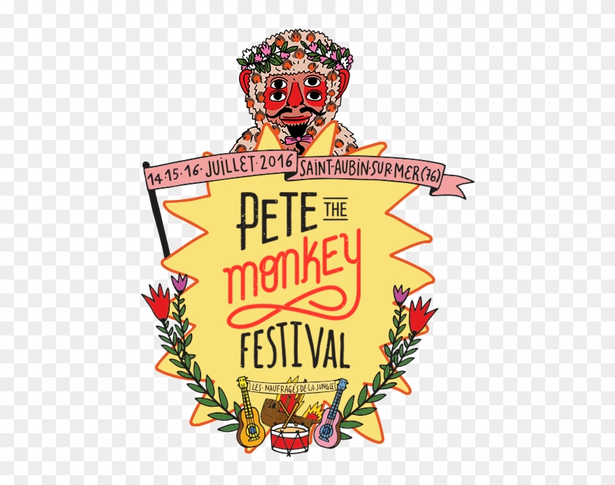 Pete The Monkey Festival - Pete The Monkey Festival Logo Clipart
