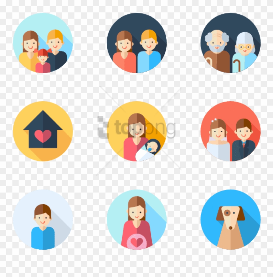 Free Png Family Icon Png Image With Transparent Background - Family Icon Png Clipart