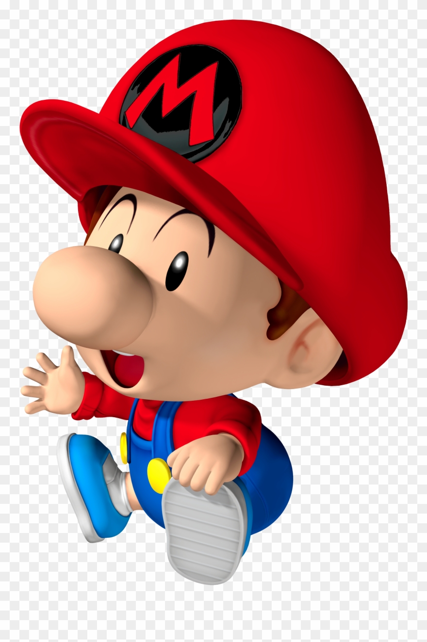 Baby Mario And Luigi 2 - Baby Mario Mario Kart Clipart