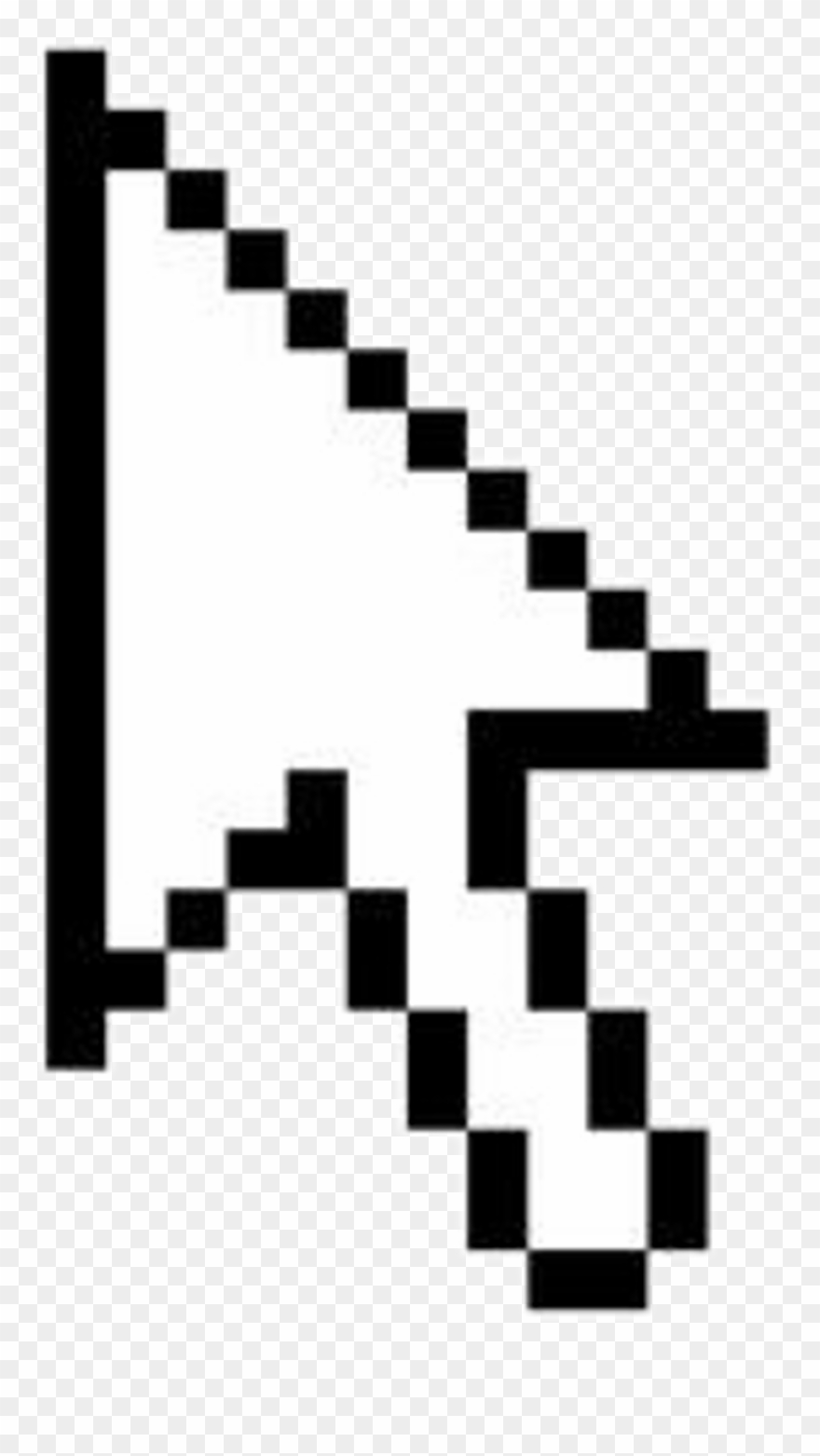 #click #clipart #png #sticker #microsoft #aesthetic - Mouse Pointer Transparent Png