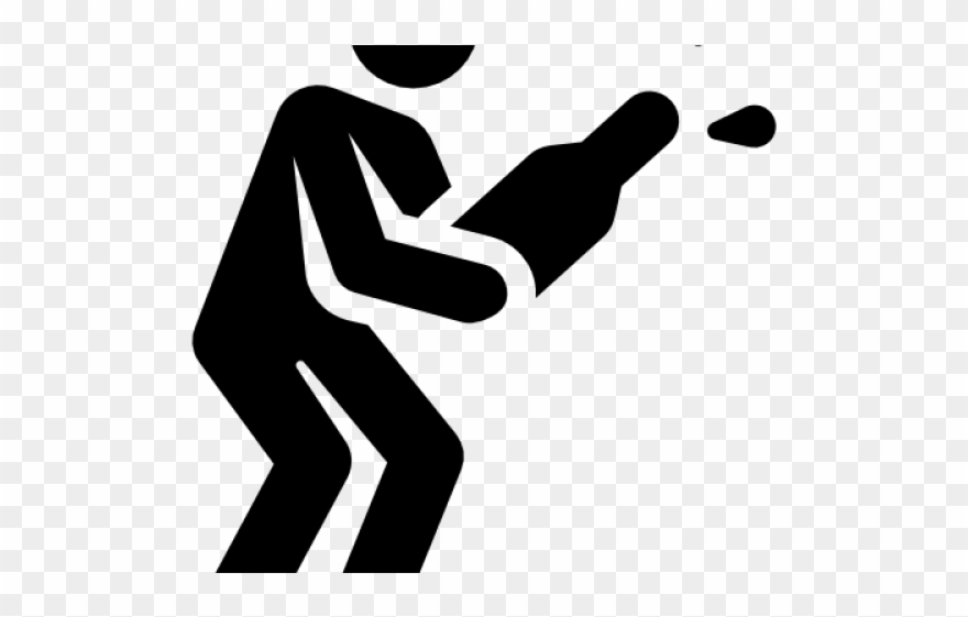 Party Clipart Stick Figure - Hand - Png Download