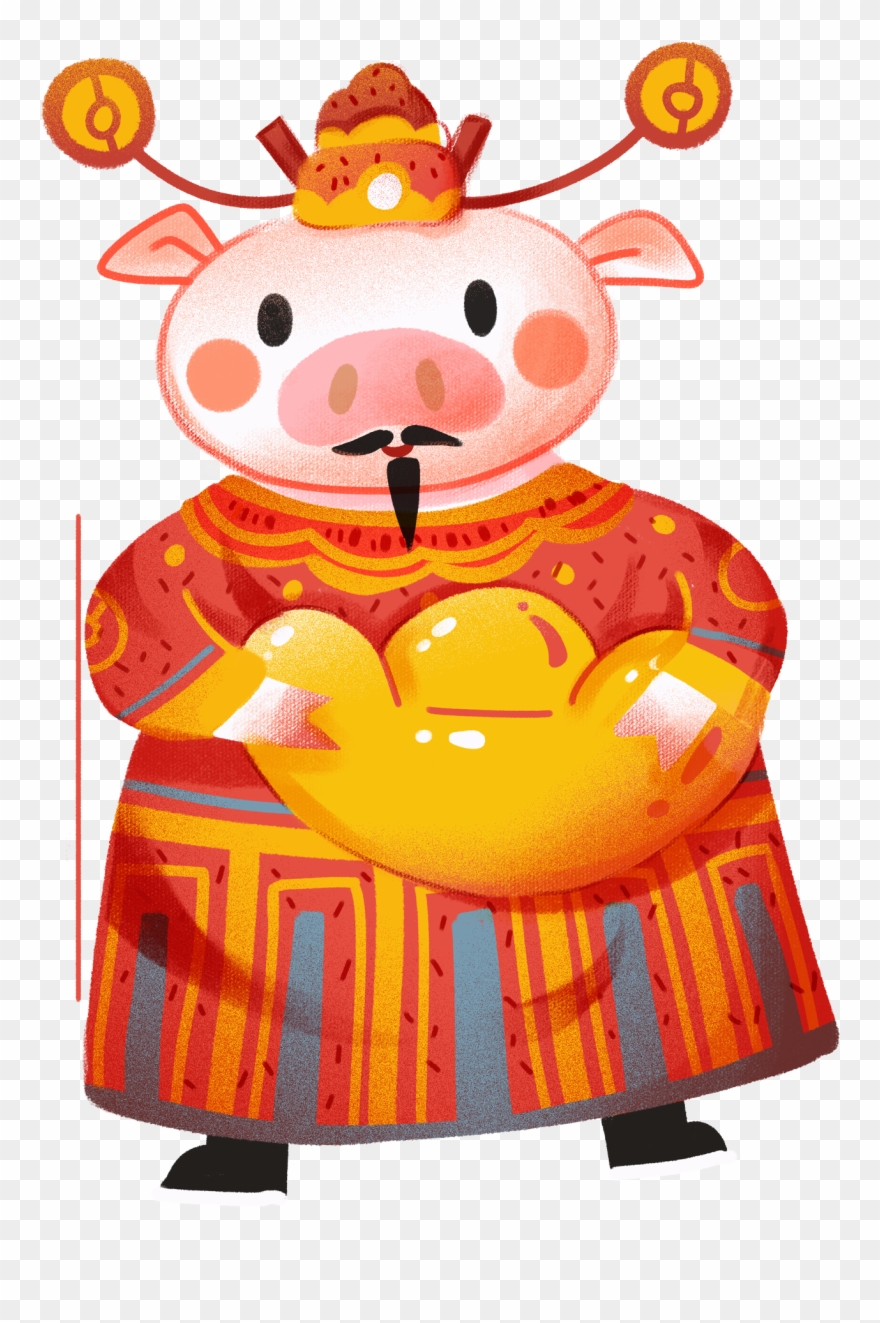 Red Festive Chinese Style New Year Png And Psd Clipart