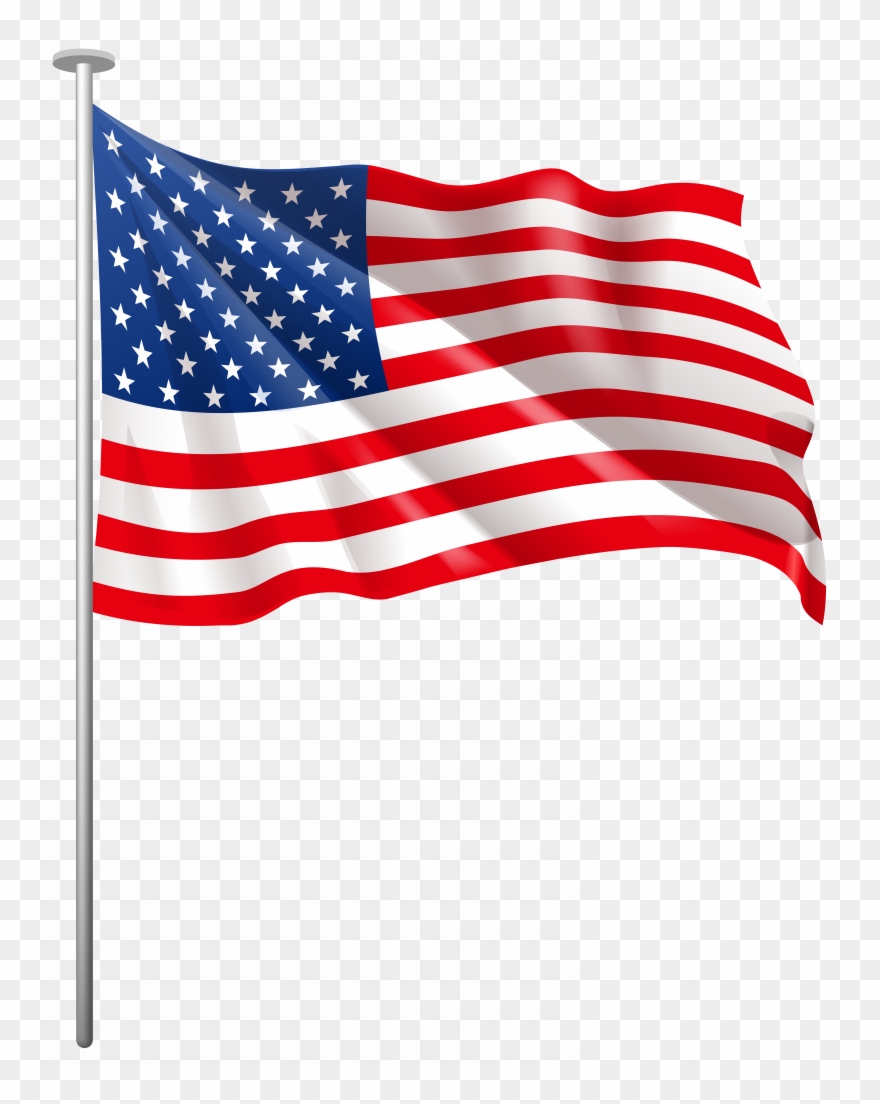 Download Us Flag Images Clip Art - Transparent American Flag Clip Art - Png Download