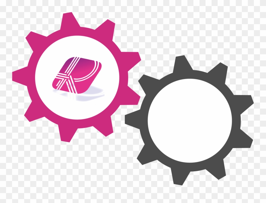 Zahnrad - Emblem Clipart