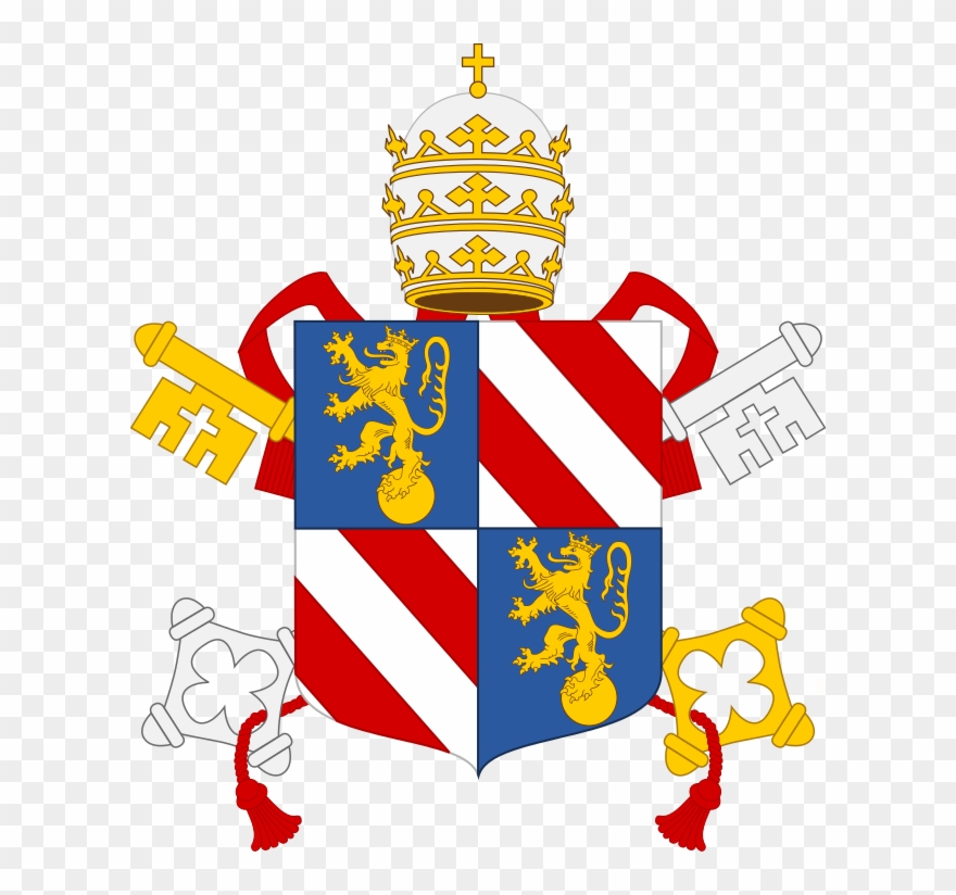Blessed Pope Pius Ix - Papal States Coat Of Arms Clipart