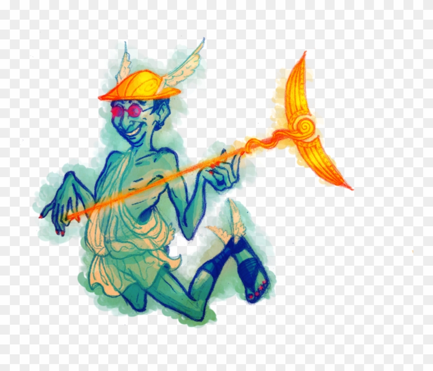 Hermes Or Mercury Hercules Im Blue Da Ba Dee Da Ba - Deviantart Hermes Disney Clipart
