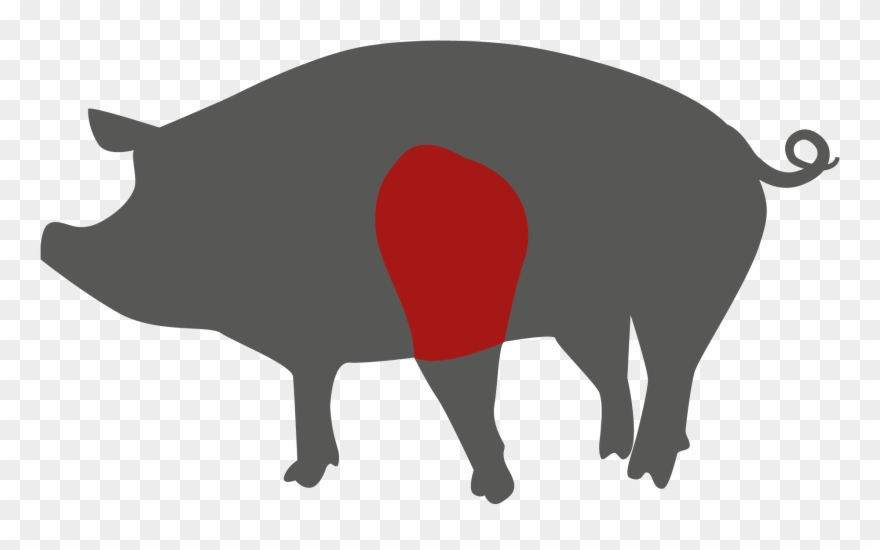 Der Schweinsbraten Ist Ein Volksgericht In Bayern - Schweinelende Wo Am Schwein Clipart