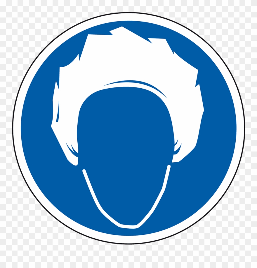 Zoom Bild - Haarnet Verplicht Clipart