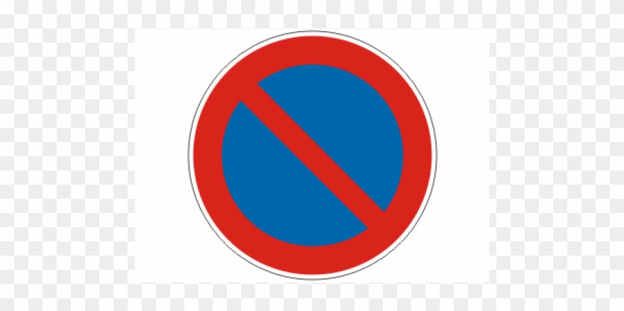Haltverbotsschilder - Parkerings Skilte Clipart
