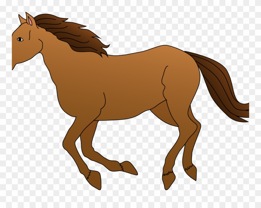 Download Horse Clip Art - Light Brown Horse Clipart - Png Download