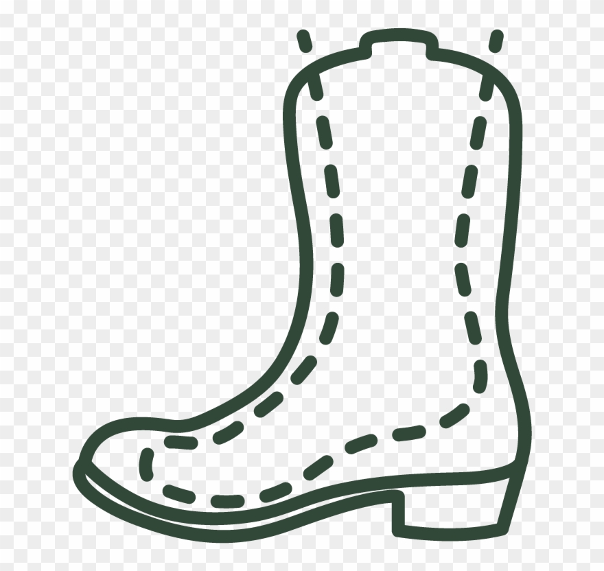 The Perfect Fit - Cowboy Boot Clipart
