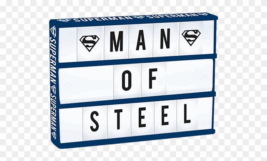 Superman Light Up Letterbox - Superman-purple & Gold Shield Clipart