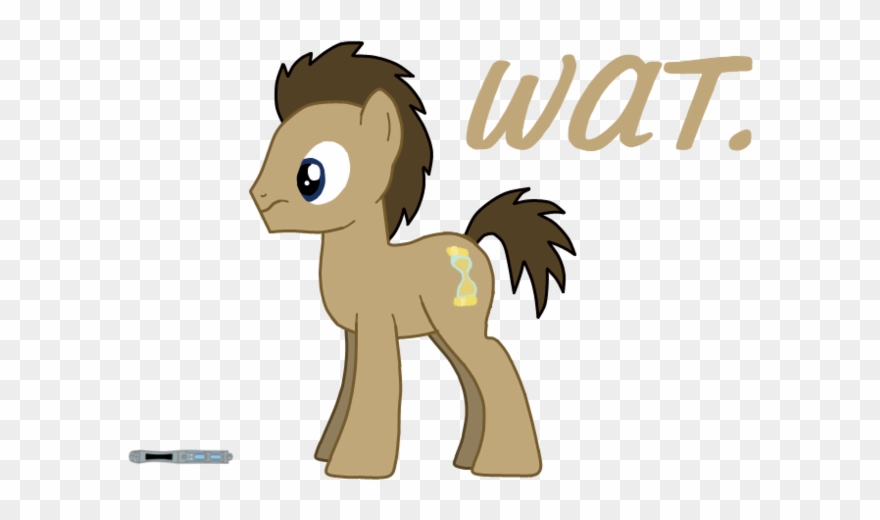 Ditzy Doo Was There The First Time My Tardis Landed - Cartoon Clipart