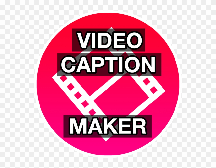 Video Caption Maker 4 - Circle Clipart