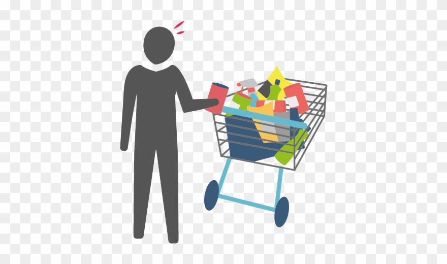 All These Illustrations Were Made In Collaboration - Shopping Cart Clipart