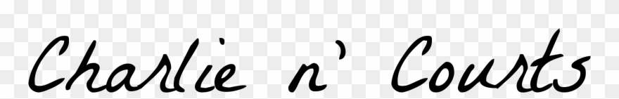 Charlie N' Courts - Calligraphy Clipart