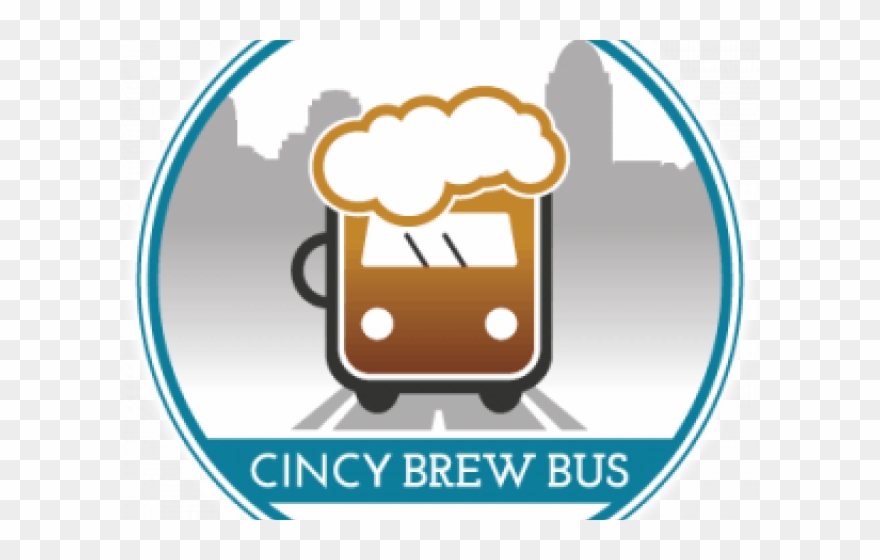 Bus Clipart Beer - Cincinnati Brew Bus - Png Download