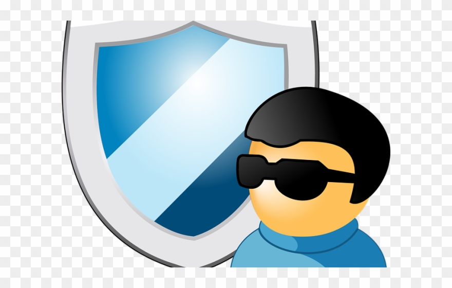 Software Clipart Computer Service - Protección Cartoon - Png Download