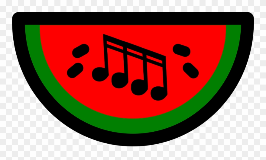 Music Watermelon - Melancia De Magali Clipart