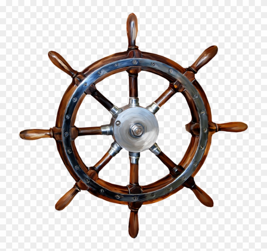 Фотки Clip Art, Pirați - Transparent Boat Wheel - Png Download