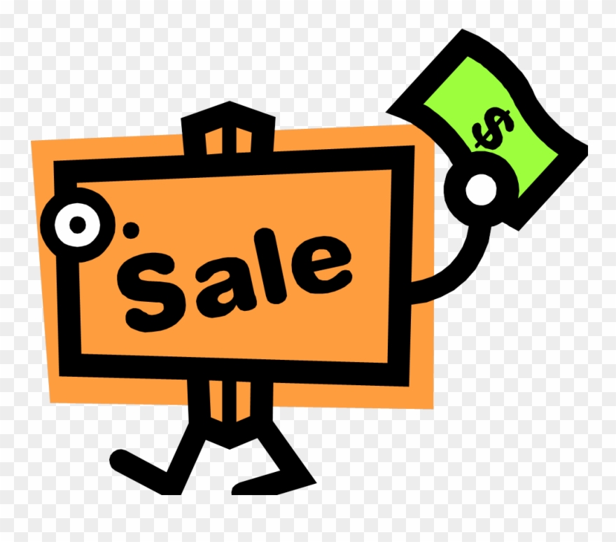 It Is Shopping Time - Yard Sale Clipart