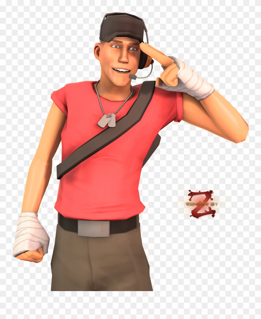 Tf2 Scout Transparent - Team Fortress 2 Clipart