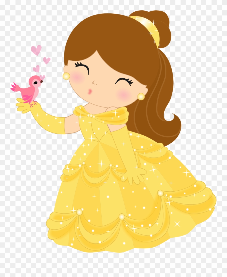 Princesas Disney Cute - Cute Beauty And The Beast Cute Clipart