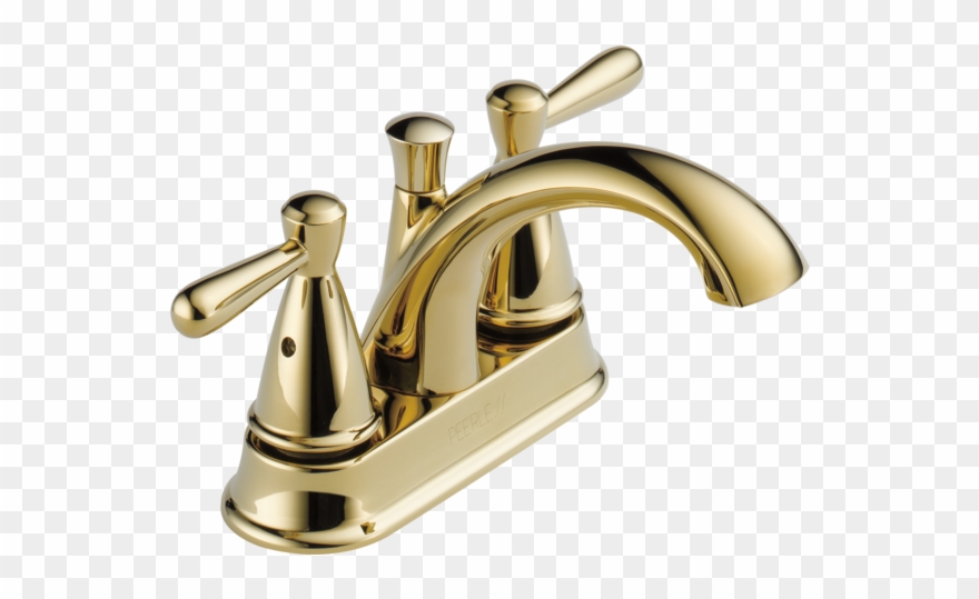 Two Handle Centerset Bathroom Faucet - Tap Clipart