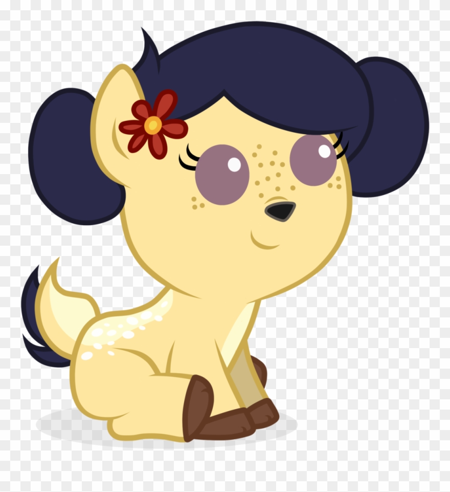 P B Jay, Deer, Deer Pony, Fawn, Female, Filly, Hybrid, - Cartoon Clipart