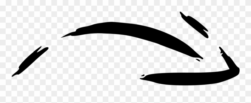 Arrow - Calligraphy Clipart