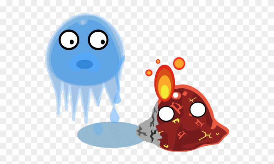Lava Clipart Puddle - Slime Rancher Ice Slime - Png Download