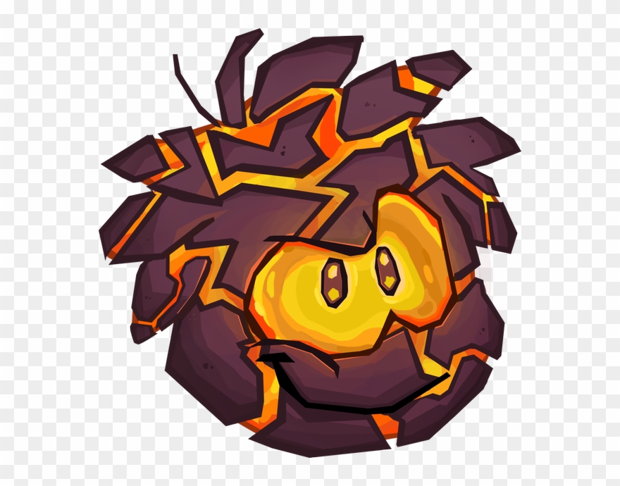 Rapha On Twitter Spikehikecp Hey Spike Hike - Club Penguin Lava Puffle Clipart