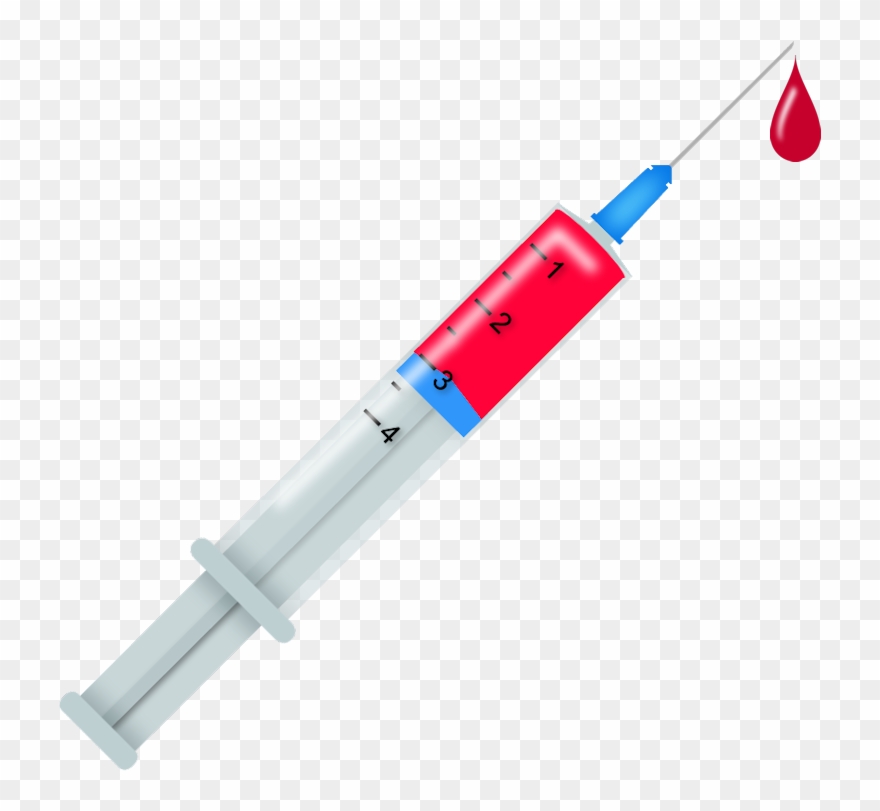 Syringe Clipart Baby Medicine - Syringe - Png Download