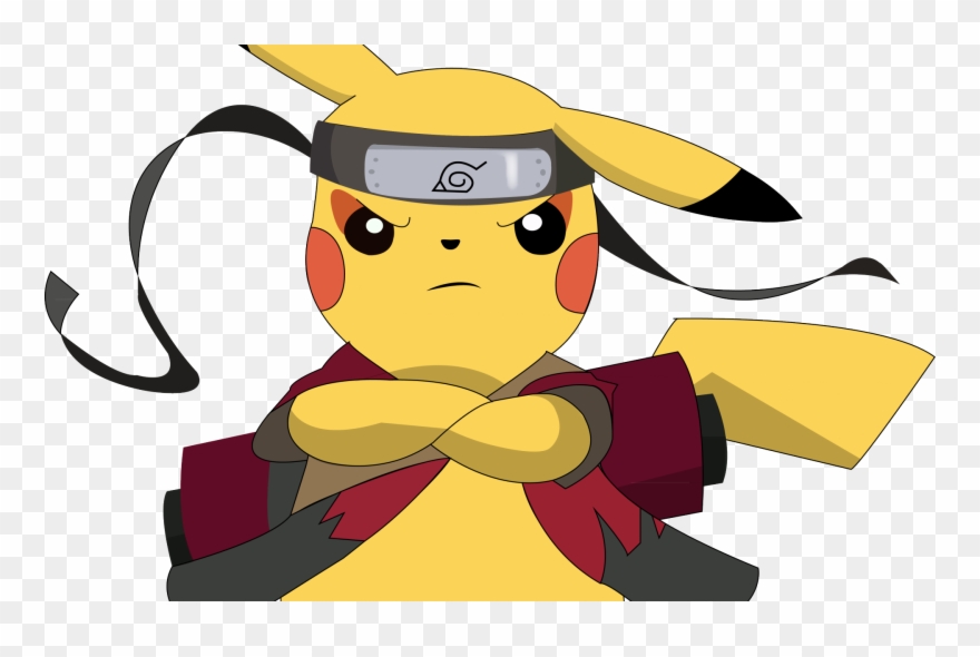 Pokemon Clipart Images At Getdrawingscom Free For Personal - Pikachu Naruto - Png Download