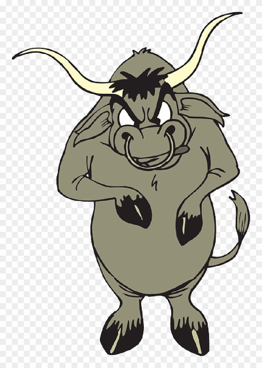 800 X 1158 3 0 - Bull With Nose Ring Animated Clipart