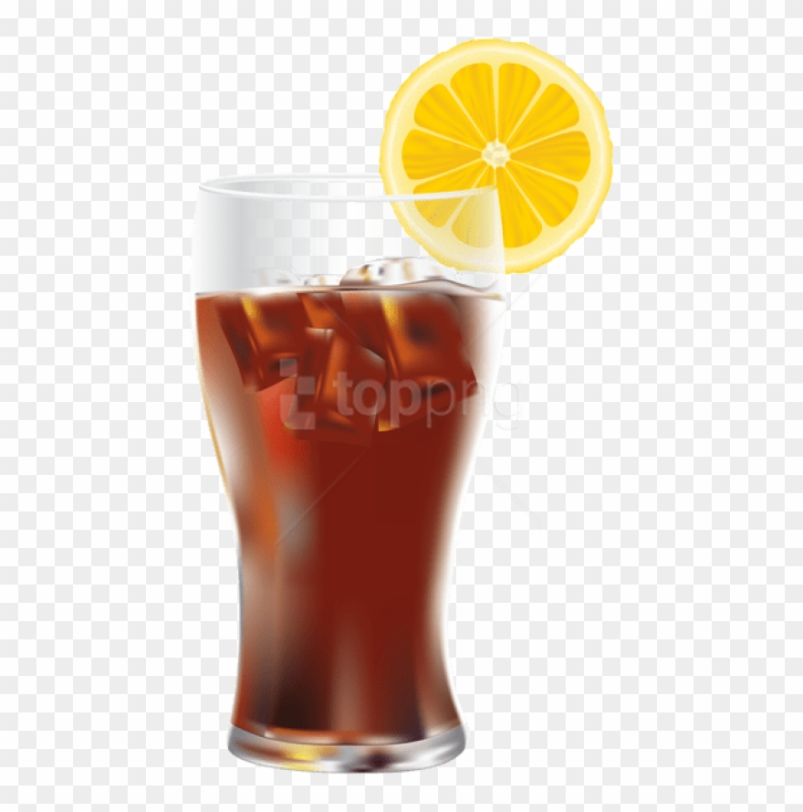 Free Png Download Cola With Ice And Lemon Png Images - Transparent Iced Tea Clipart